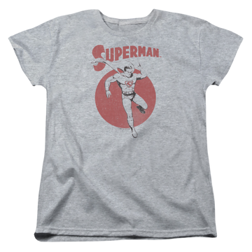 Superman Vintage Sphere - Women's T-Shirt Women's T-Shirt Superman   