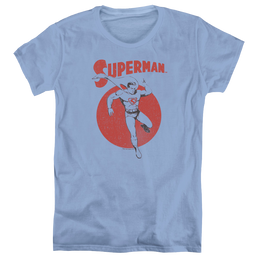 Superman Vintage Sphere - Women's T-Shirt Women's T-Shirt Superman   