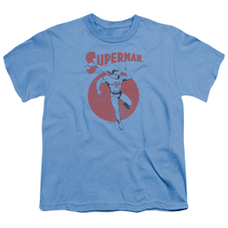 Superman Vintage Sphere - Youth T-Shirt Youth T-Shirt (Ages 8-12) Superman   