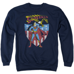 Superman All American - Men's Crewneck Sweatshirt Men's Crewneck Sweatshirt Superman   
