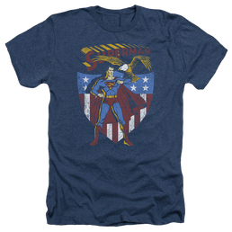 Superman All American - Men's Heather T-Shirt Men's Heather T-Shirt Superman   