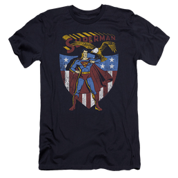 Superman All American - Men's Premium Slim Fit T-Shirt Men's Premium Slim Fit T-Shirt Superman   
