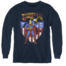 Superman All American - Youth Long Sleeve T-Shirt Youth Long Sleeve T-Shirt Superman   
