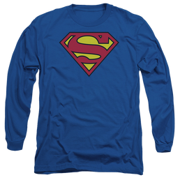 Superman Classic Logo - Men's Long Sleeve T-Shirt Men's Long Sleeve T-Shirt Superman   