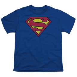 Superman Classic Logo - Youth T-Shirt Youth T-Shirt (Ages 8-12) Superman   