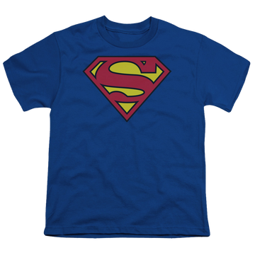 Superman Classic Logo - Youth T-Shirt Youth T-Shirt (Ages 8-12) Superman   