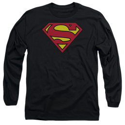 Superman Classic Logo - Men's Long Sleeve T-Shirt Men's Long Sleeve T-Shirt Superman   