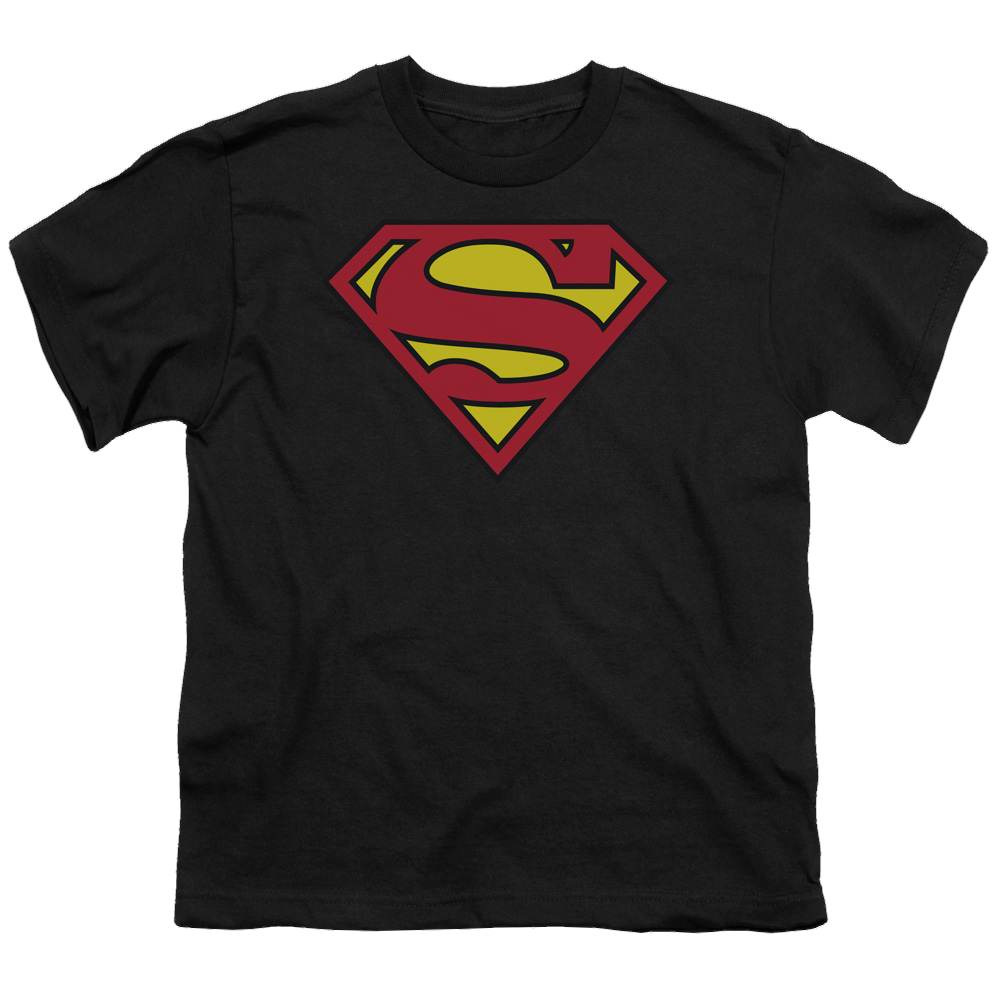 Superman Classic Logo - Youth T-Shirt Youth T-Shirt (Ages 8-12) Superman   