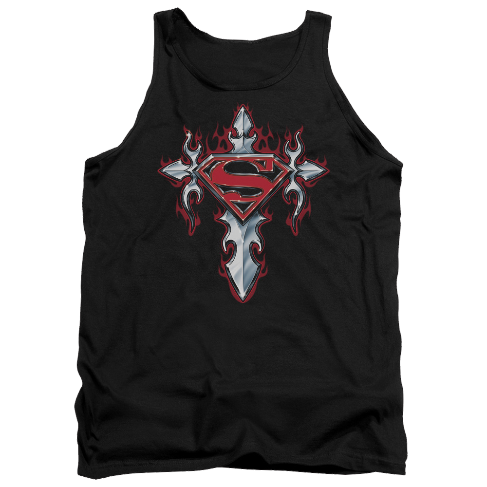 Superman Gothic Steel Logo - Men's Tank Top Men's Tank Superman   
