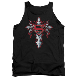 Superman Gothic Steel Logo - Men's Tank Top Men's Tank Superman   