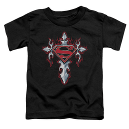 Superman Gothic Steel Logo - Toddler T-Shirt Toddler T-Shirt Superman   