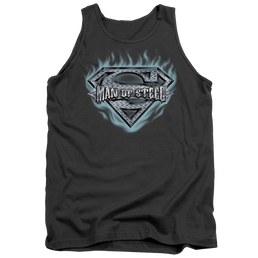 Superman Man Of Steel Shield - Men's Tank Top Men's Tank Superman   