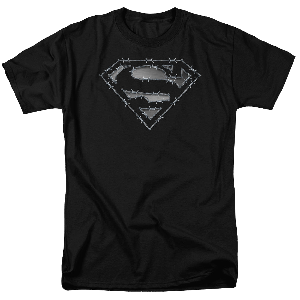 Superman Barbed Wire - Men's Regular Fit T-Shirt Men's Regular Fit T-Shirt Superman   