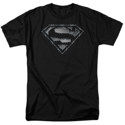 Superman Barbed Wire - Men's Regular Fit T-Shirt Men's Regular Fit T-Shirt Superman   