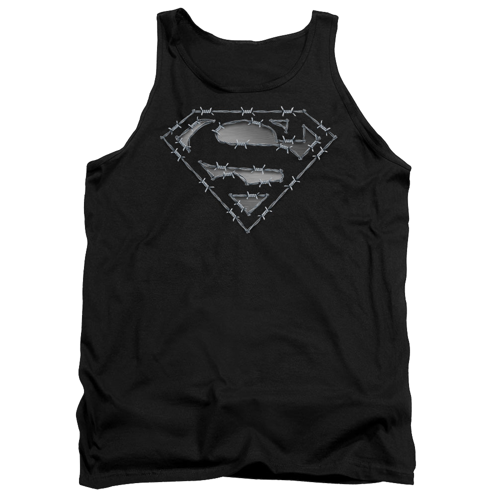 Superman Barbed Wire - Men's Tank Top Men's Tank Superman   