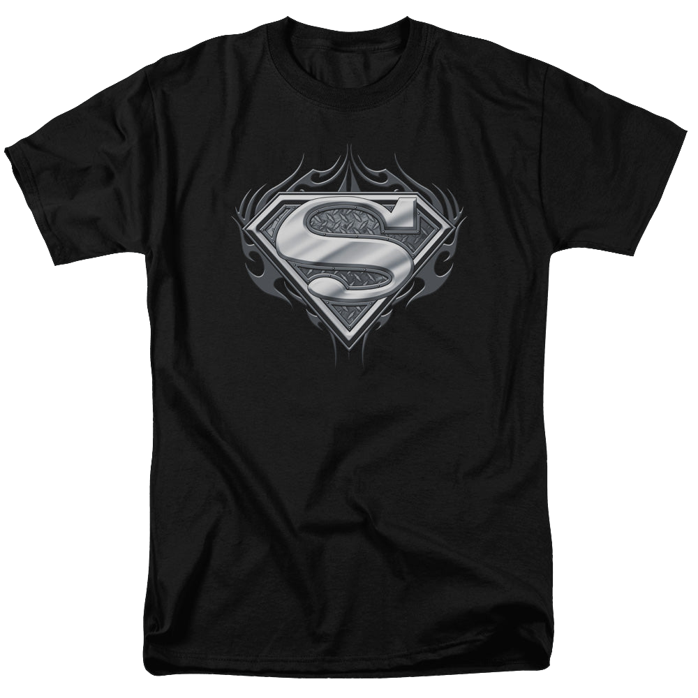 Superman Biker Metal - Men's Regular Fit T-Shirt Men's Regular Fit T-Shirt Superman   