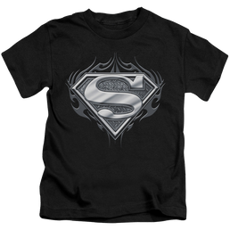 Superman Biker Metal - Kid's T-Shirt Kid's T-Shirt (Ages 4-7) Superman   