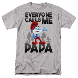 The Smurfs Call Me Papa Smurf - Men's Regular Fit T-Shirt Men's Regular Fit T-Shirt The Smurfs   