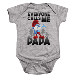 The Smurfs Call Me Papa Smurf - Baby Bodysuit Baby Bodysuit The Smurfs   