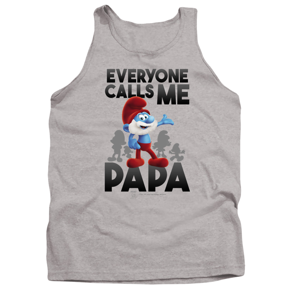 The Smurfs Call Me Papa Smurf - Men's Tank Top Men's Tank The Smurfs   