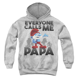 The Smurfs Call Me Papa Smurf - Youth Hoodie Youth Hoodie (Ages 8-12) The Smurfs   
