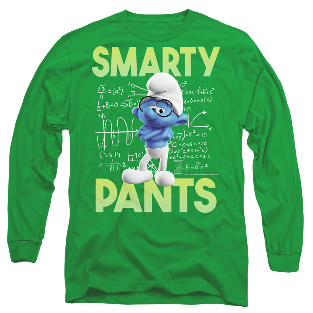The Smurfs Brainy - Men's Long Sleeve T-Shirt Men's Long Sleeve T-Shirt The Smurfs   