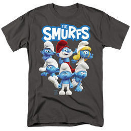 The Smurfs Group Shot - Men's Regular Fit T-Shirt Men's Regular Fit T-Shirt The Smurfs   