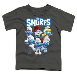 The Smurfs Group Shot - Toddler T-Shirt Toddler T-Shirt The Smurfs   