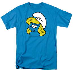 The Smurfs Smurfette Head - Men's Regular Fit T-Shirt Men's Regular Fit T-Shirt The Smurfs   