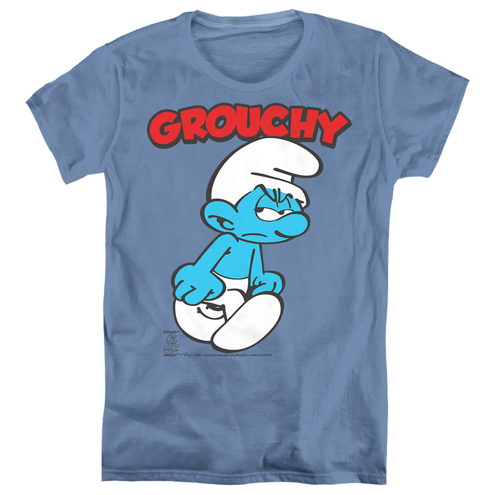 The Smurfs Grouchy - Women's T-Shirt Women's T-Shirt The Smurfs   