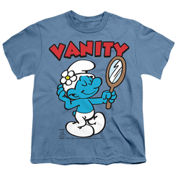 The Smurfs Vanity - Youth T-Shirt Youth T-Shirt (Ages 8-12) The Smurfs   
