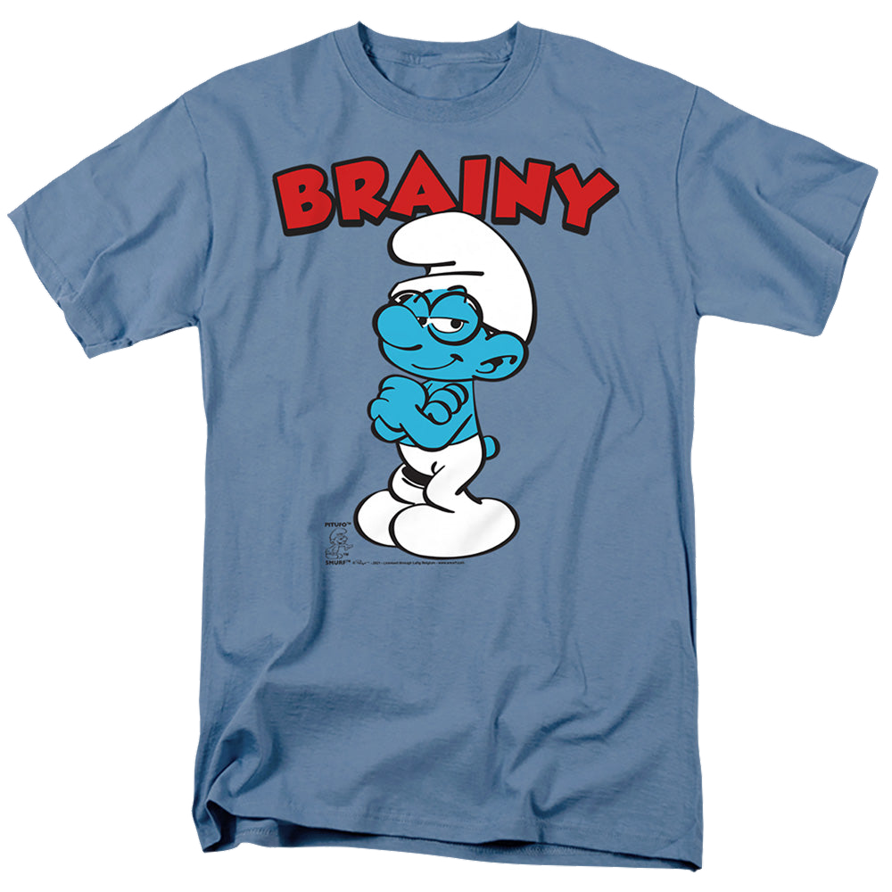 The Smurfs Brainy - Men's Regular Fit T-Shirt Men's Regular Fit T-Shirt The Smurfs   