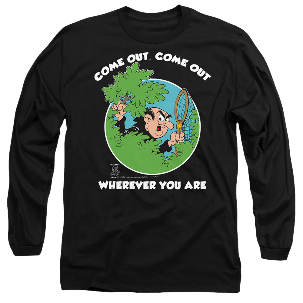 The Smurfs Gargamel - Men's Long Sleeve T-Shirt Men's Long Sleeve T-Shirt The Smurfs   
