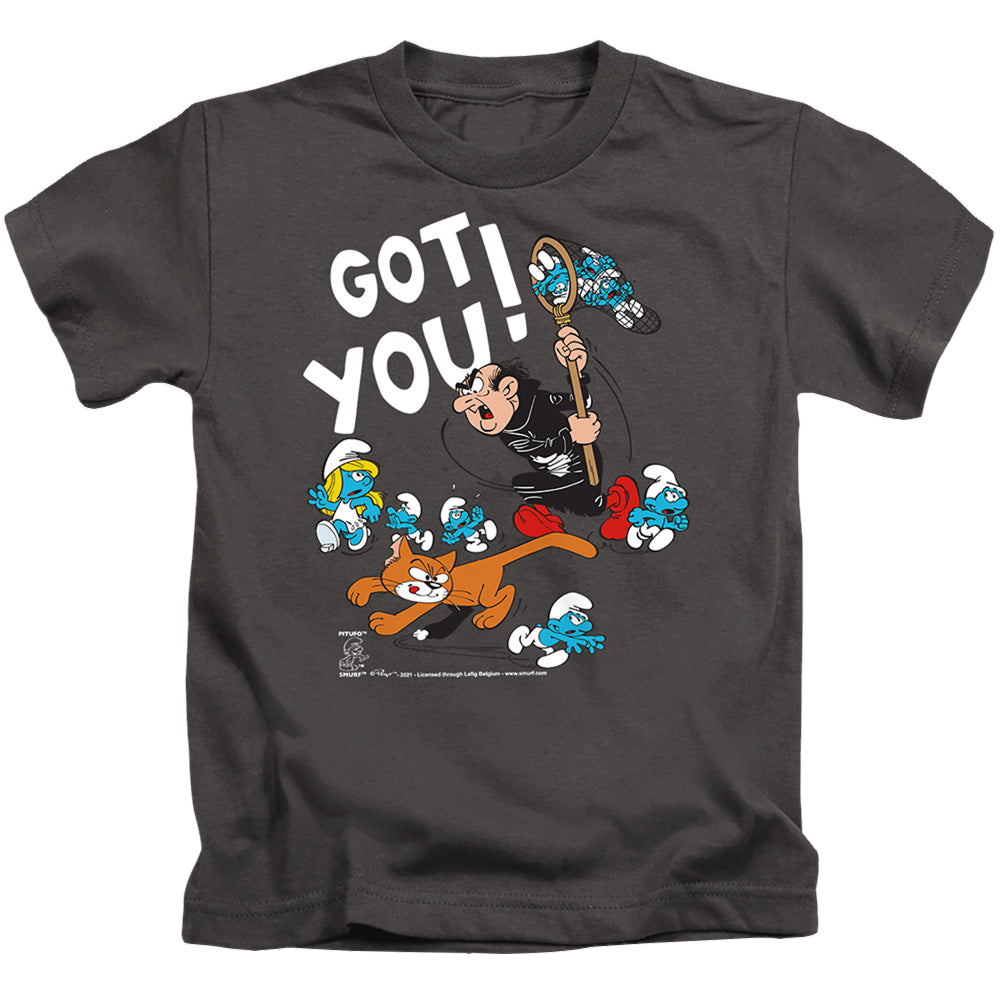 The Smurfs Gargamel And Azrael - Kid's T-Shirt Kid's T-Shirt (Ages 4-7) The Smurfs   