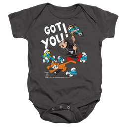 The Smurfs Gargamel And Azrael - Baby Bodysuit Baby Bodysuit The Smurfs   