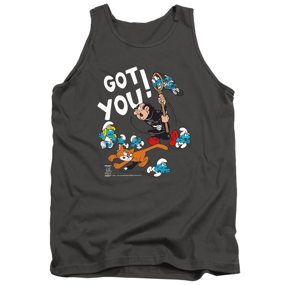 The Smurfs Gargamel And Azrael - Men's Tank Top Men's Tank The Smurfs   