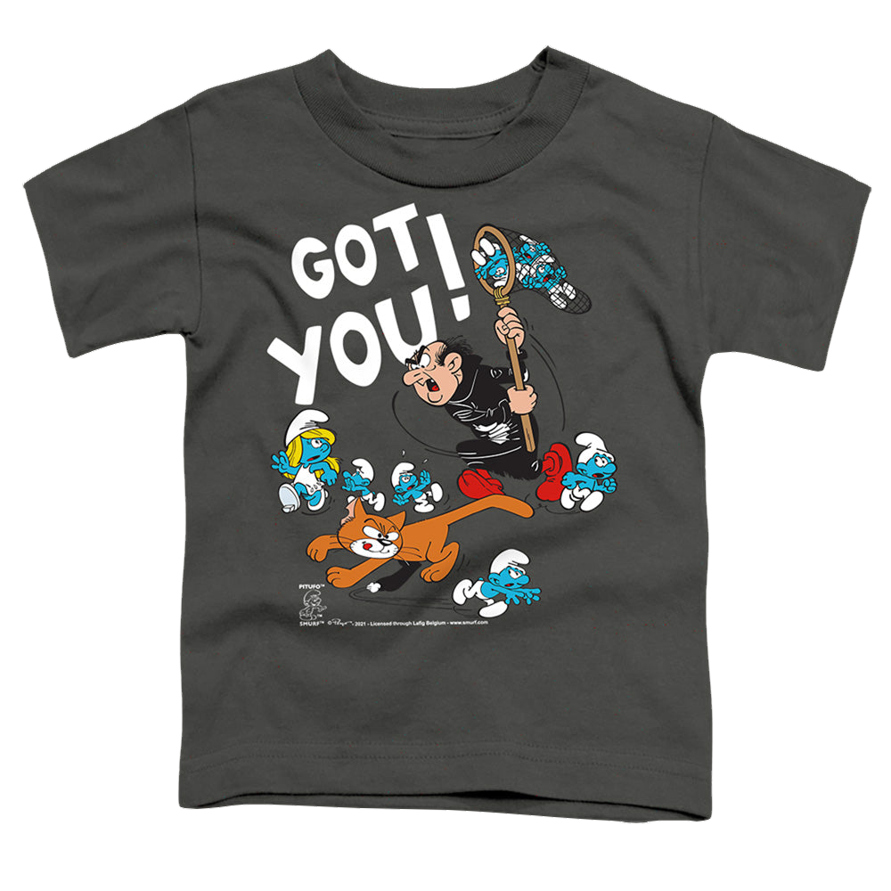 The Smurfs Gargamel And Azrael - Toddler T-Shirt Toddler T-Shirt The Smurfs   