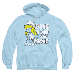 The Smurfs Blue, Blonde And Proud - Pullover Hoodie Pullover Hoodie The Smurfs   