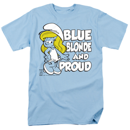 The Smurfs Blue, Blonde And Proud - Men's Regular Fit T-Shirt Men's Regular Fit T-Shirt The Smurfs   