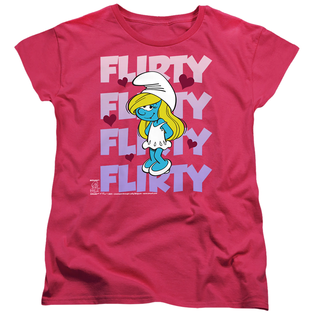 The Smurfs Flirty - Women's T-Shirt Women's T-Shirt The Smurfs   