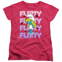 The Smurfs Flirty - Women's T-Shirt Women's T-Shirt The Smurfs   