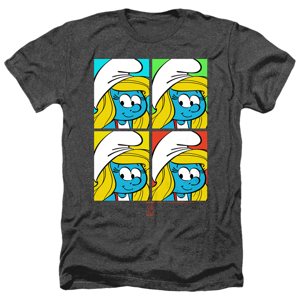 The Smurfs Tiles - Men's Heather T-Shirt Men's Heather T-Shirt The Smurfs   