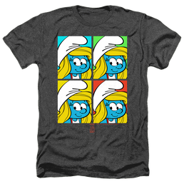 The Smurfs Tiles - Men's Heather T-Shirt Men's Heather T-Shirt The Smurfs   