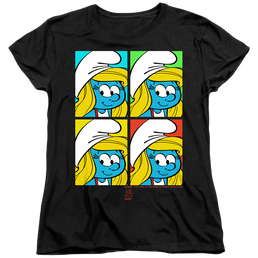 The Smurfs Tiles - Women's T-Shirt Women's T-Shirt The Smurfs   