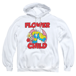 The Smurfs Flower Child - Pullover Hoodie Pullover Hoodie The Smurfs   