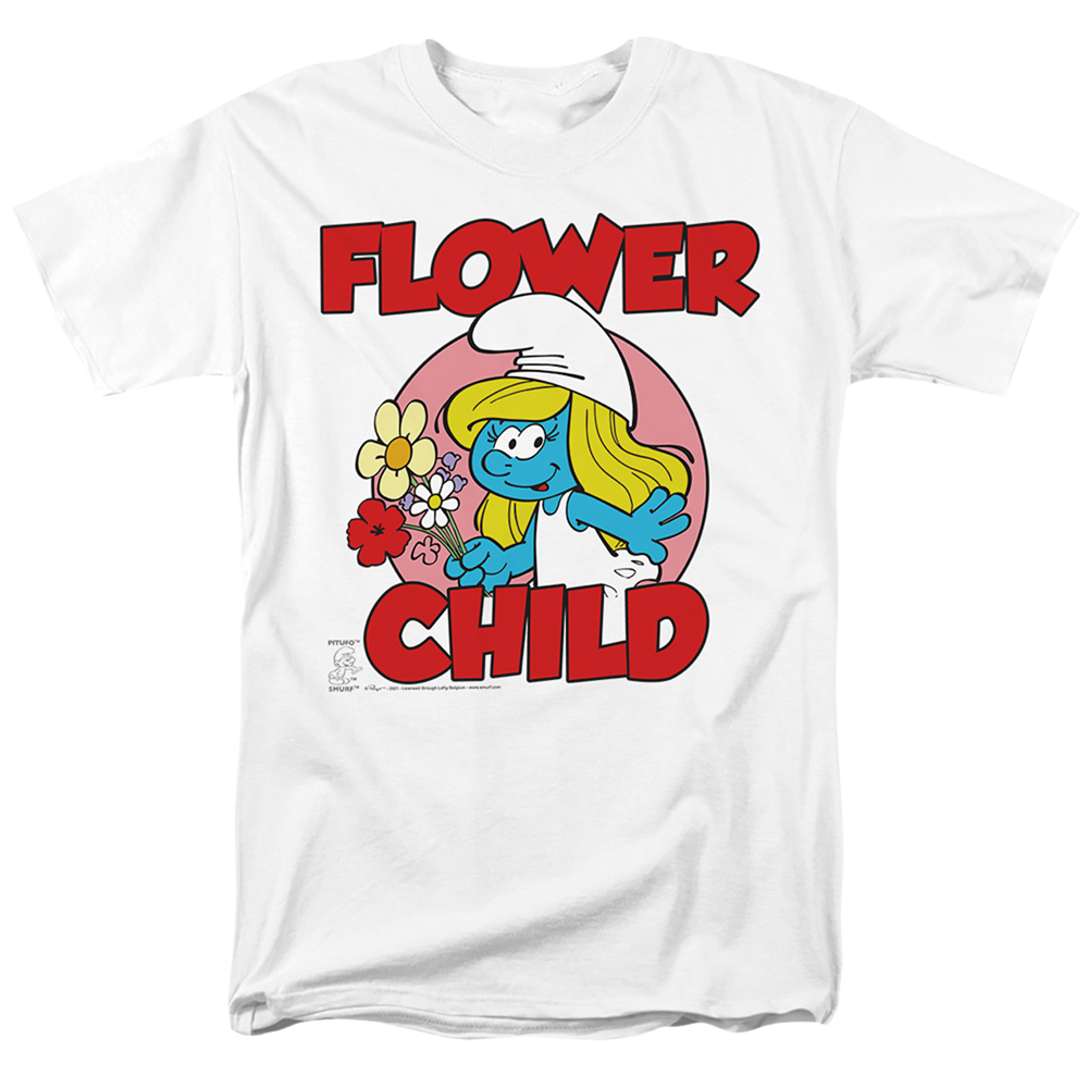 The Smurfs Flower Child - Men's Regular Fit T-Shirt Men's Regular Fit T-Shirt The Smurfs   