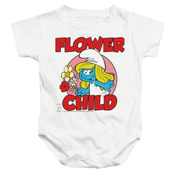 The Smurfs Flower Child - Baby Bodysuit Baby Bodysuit The Smurfs   