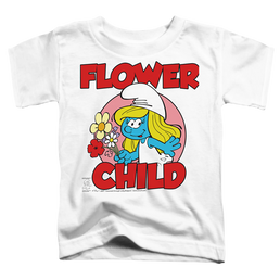 The Smurfs Flower Child - Toddler T-Shirt Toddler T-Shirt The Smurfs   