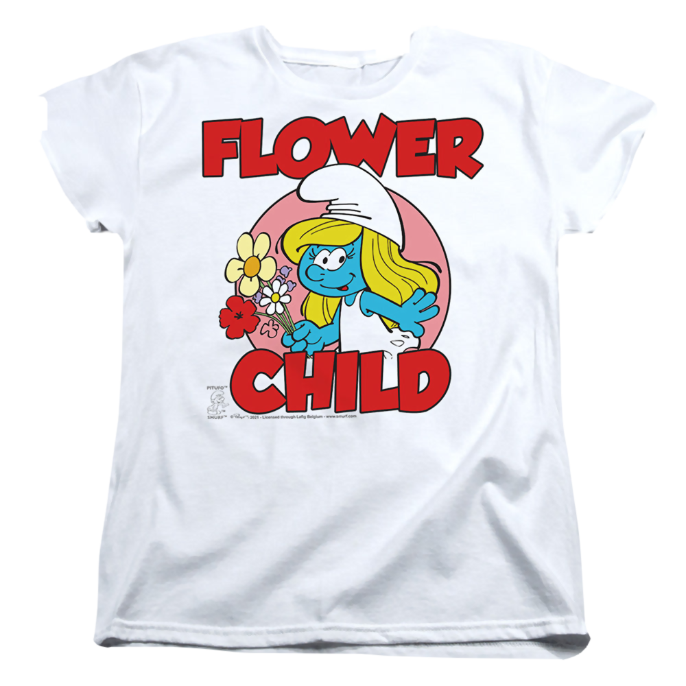 The Smurfs Flower Child - Women's T-Shirt Women's T-Shirt The Smurfs   
