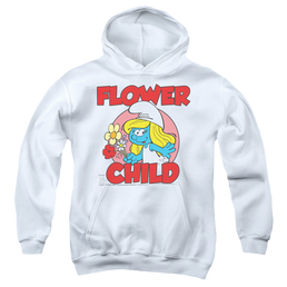 The Smurfs Flower Child - Youth Hoodie Youth Hoodie (Ages 8-12) The Smurfs   
